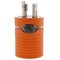 Ac Works Plug Adapter, 6-15/20R, L15-30P, 6-20P, L15-30P, 0 ft., Orange ADL1530620 - alternate 6